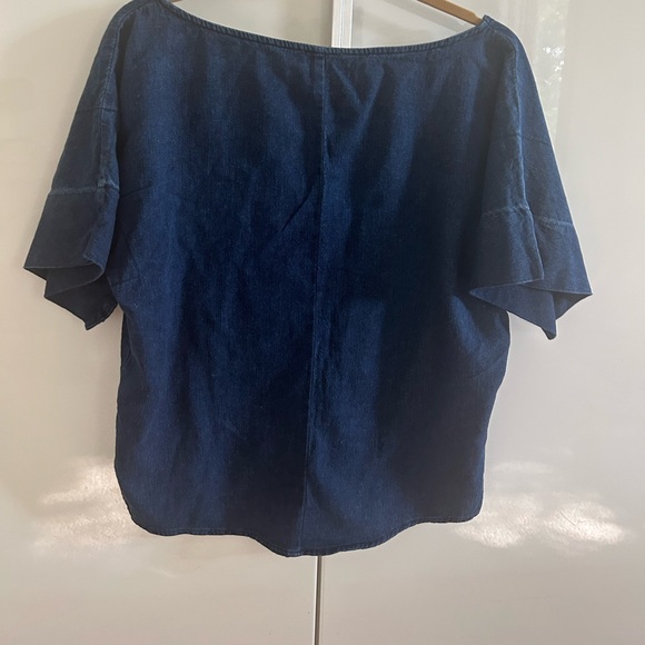 Rachel Comey denim top - 10 - Picture 3 of 9
